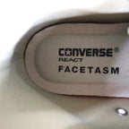 FACETASM x CONVERSE REACT ALL STAR 100 HI/FC High-Top Sneakers, Size 26.5cm, Multicolor Canvas, 1CK926