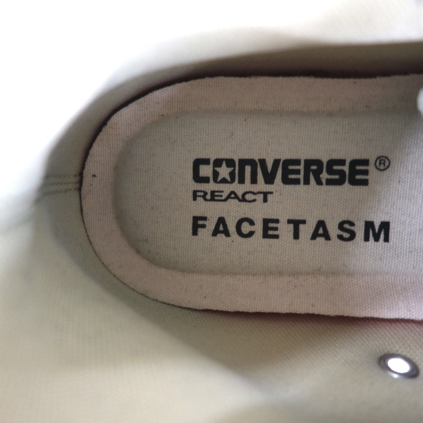 FACETASM x CONVERSE REACT ALL STAR 100 HI/FC High-Top Sneakers, Size 26.5cm, Multicolor Canvas, 1CK926