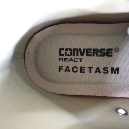 FACETASM x CONVERSE REACT ALL STAR 100 HI/FC High-Top Sneakers, Size 26.5cm, Multicolor Canvas, 1CK926