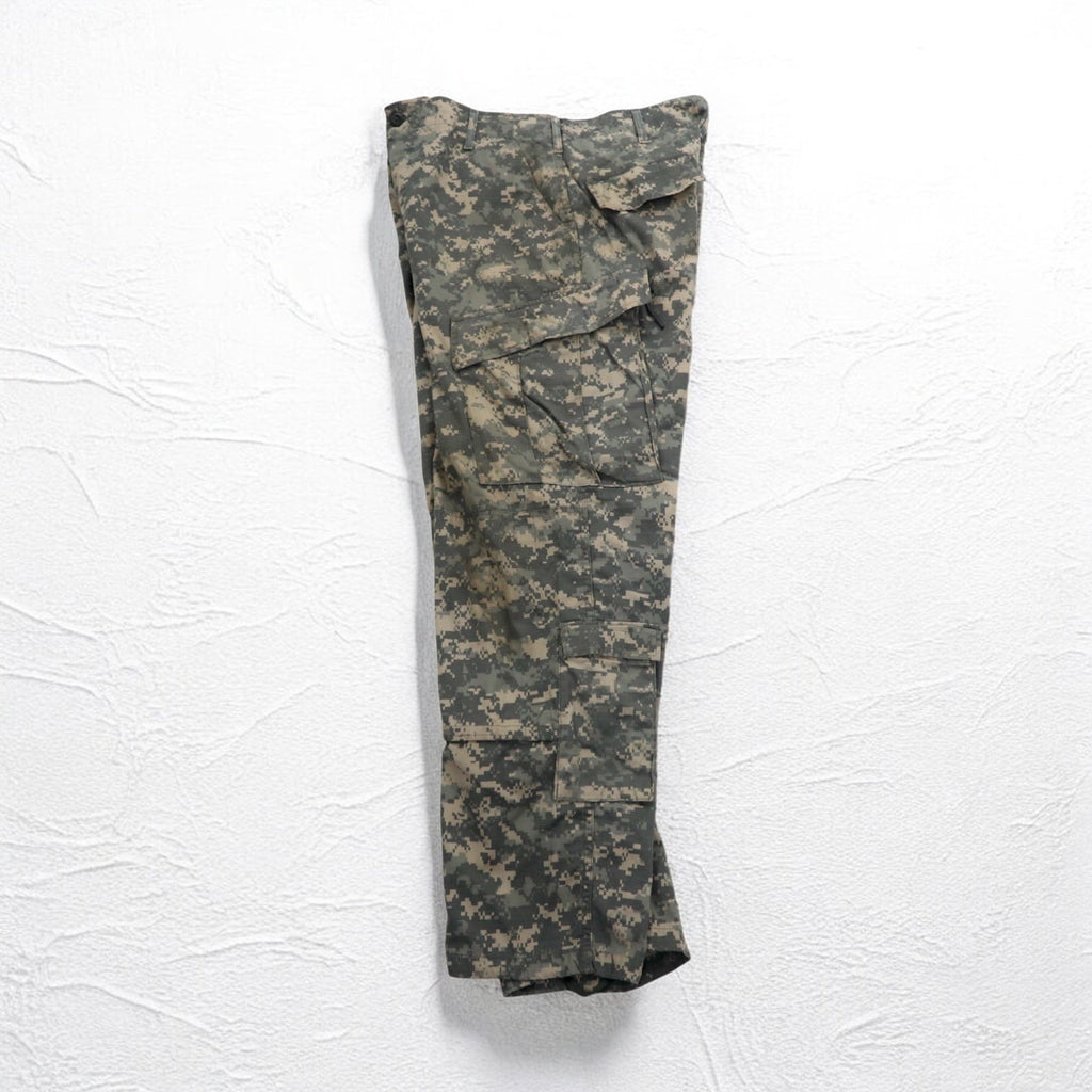 US ARMY WOOLRICH INC. 00s Military Digital Camo Cargo Pants M Khaki 8415-01-519-8429