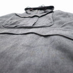 BROWN by 2-tacs 中綿 アノラック パーカー M グレー ハーフジップ Anorak B8-J003 日本製