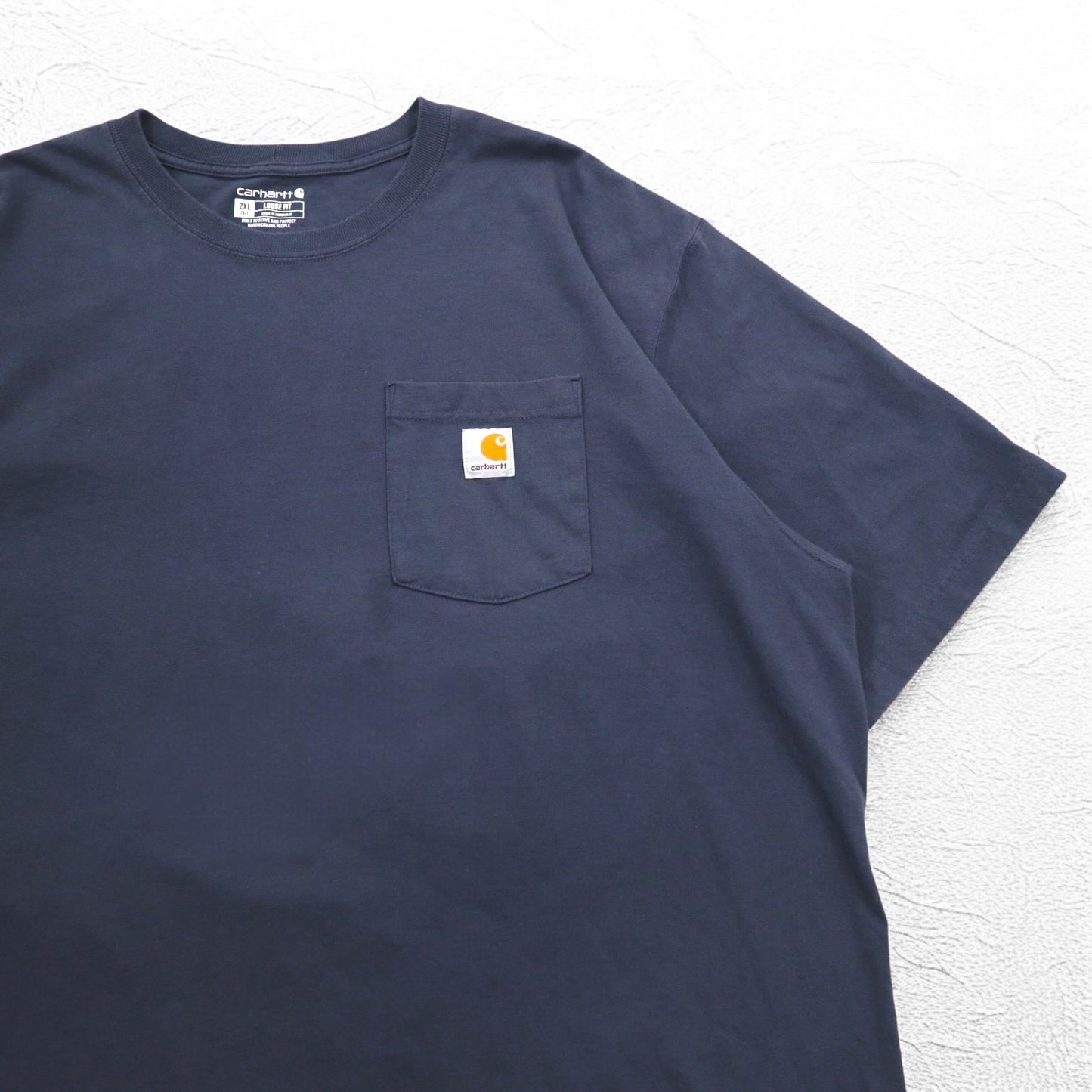carhartt ルーズフィット ポケット Tシャツ ポケTee 2XL LOOSE FIT ビッグサイズ グレー ホンジュラス製