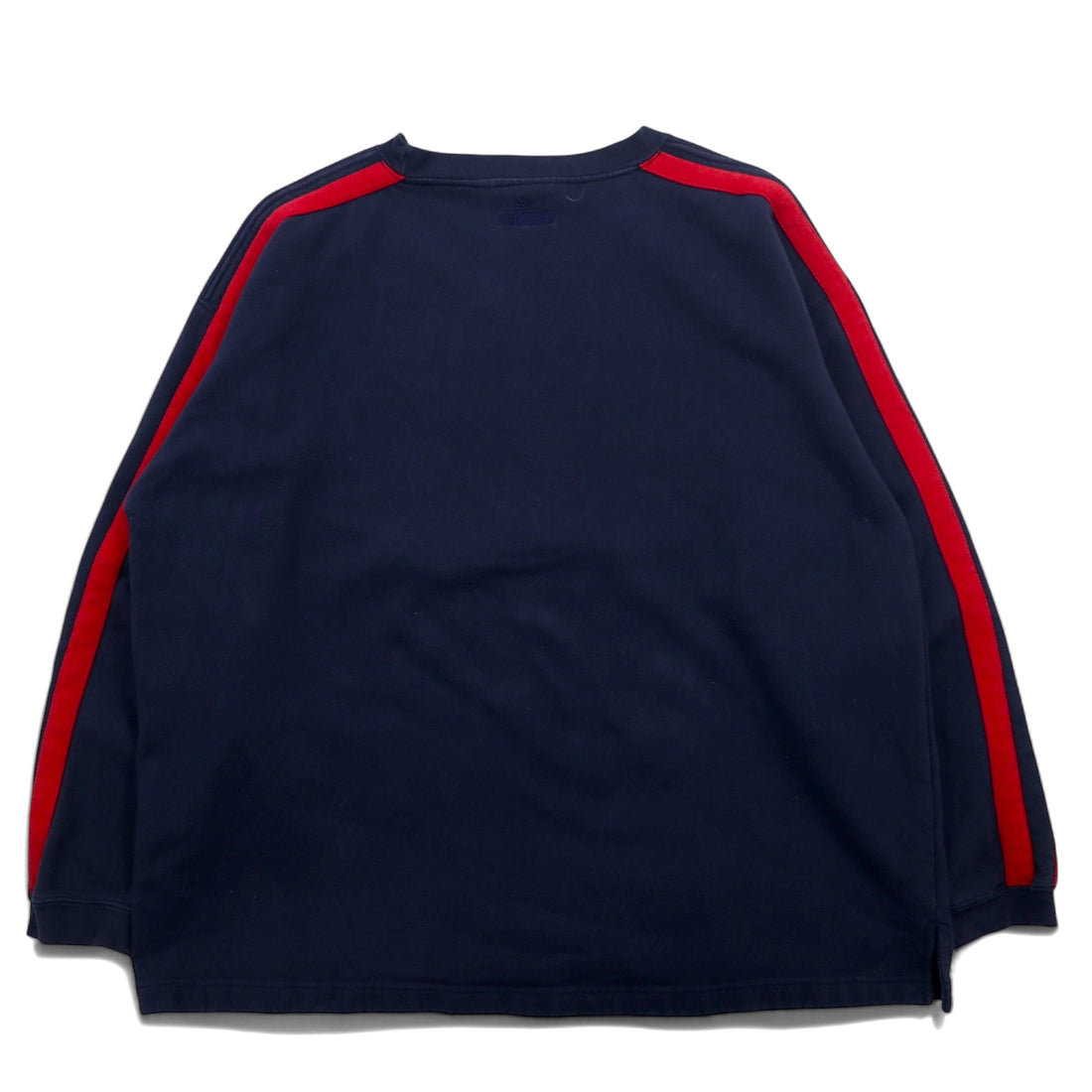90s CHASE AUTHENTICS Racing Embroidery Sweatshirt XL Navy Cotton RUSTY WALLACE