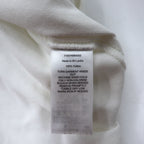 POLO RALPH LAUREN Polo shirt L White Cotton Pique CUSTOM FIT