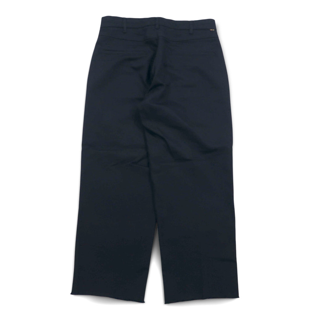 LEVI'S STA-PREST Cropped Wide Leg Chino Trousers, M, Black, Cut-off, CROPPED WIDE LEG CHINO, 47873-0003