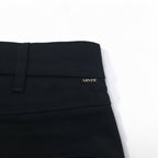 LEVI'S STA-PREST Cropped Wide Leg Chino Trousers, M, Black, Cut-off, CROPPED WIDE LEG CHINO, 47873-0003