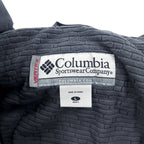 Columbia VERTEX 90年代 マウンテンパーカー L グレー ナイロン フリースライナー ダブルジップ ドローコード OMNI-SHIELD 防水