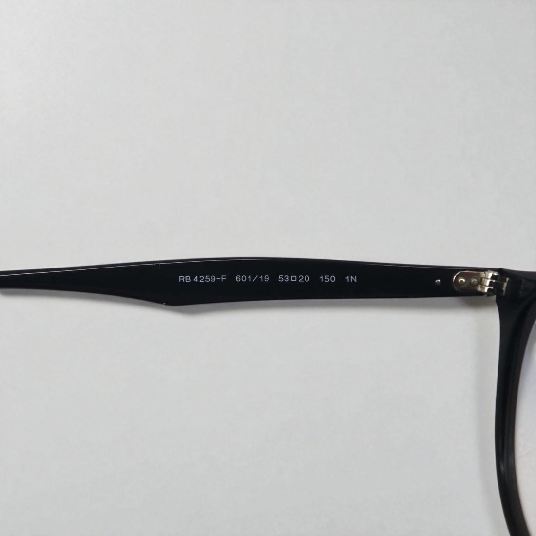 Ray-Ban Boston Sunglasses, Black, RB4259-F, 601/19, 53-20, 150, 1N, Made in Italy