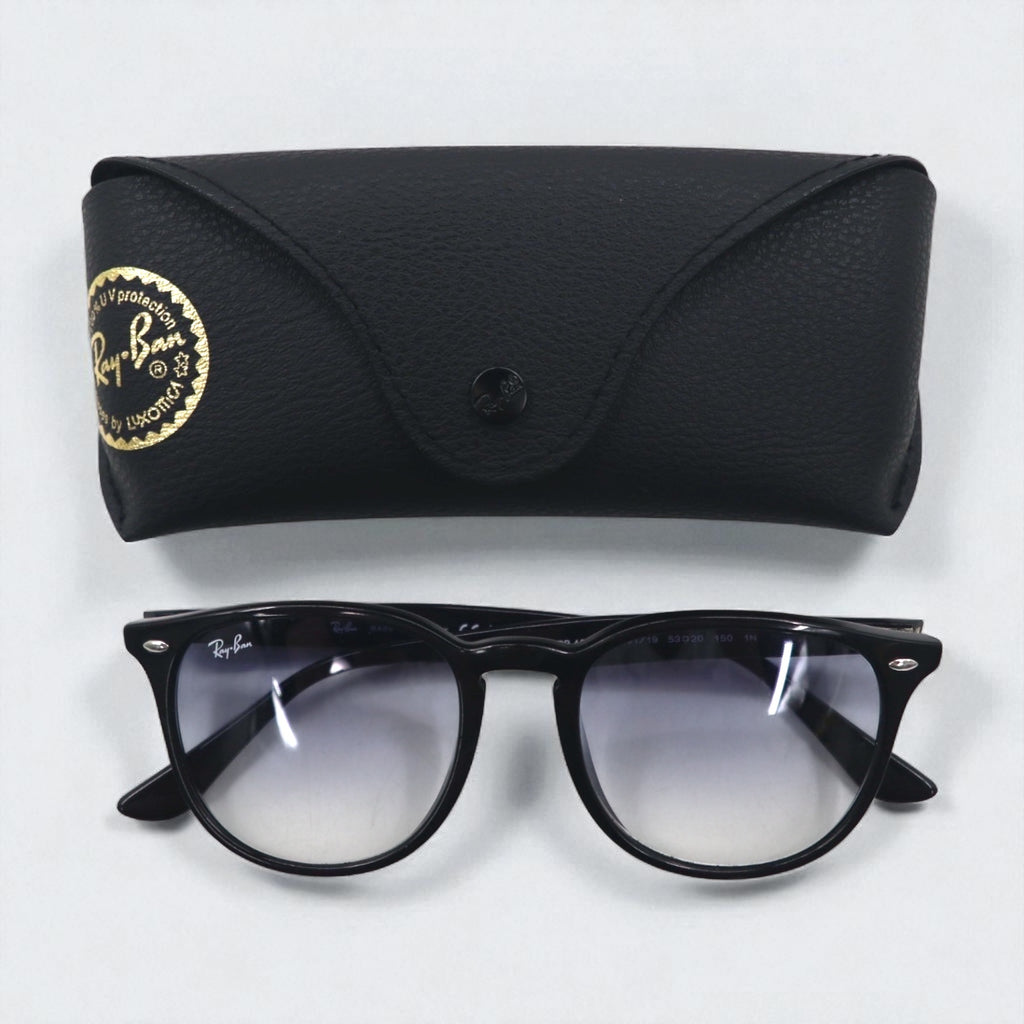 Ray-Ban Boston Sunglasses, Black, RB4259-F, 601/19, 53-20, 150, 1N, Made in Italy