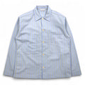 JOURNAL STANDARD Coverall L Blue Stripe Stretch Made in Japan