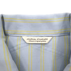 JOURNAL STANDARD Coverall L Blue Stripe Stretch Made in Japan