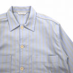 JOURNAL STANDARD Coverall L Blue Stripe Stretch Made in Japan