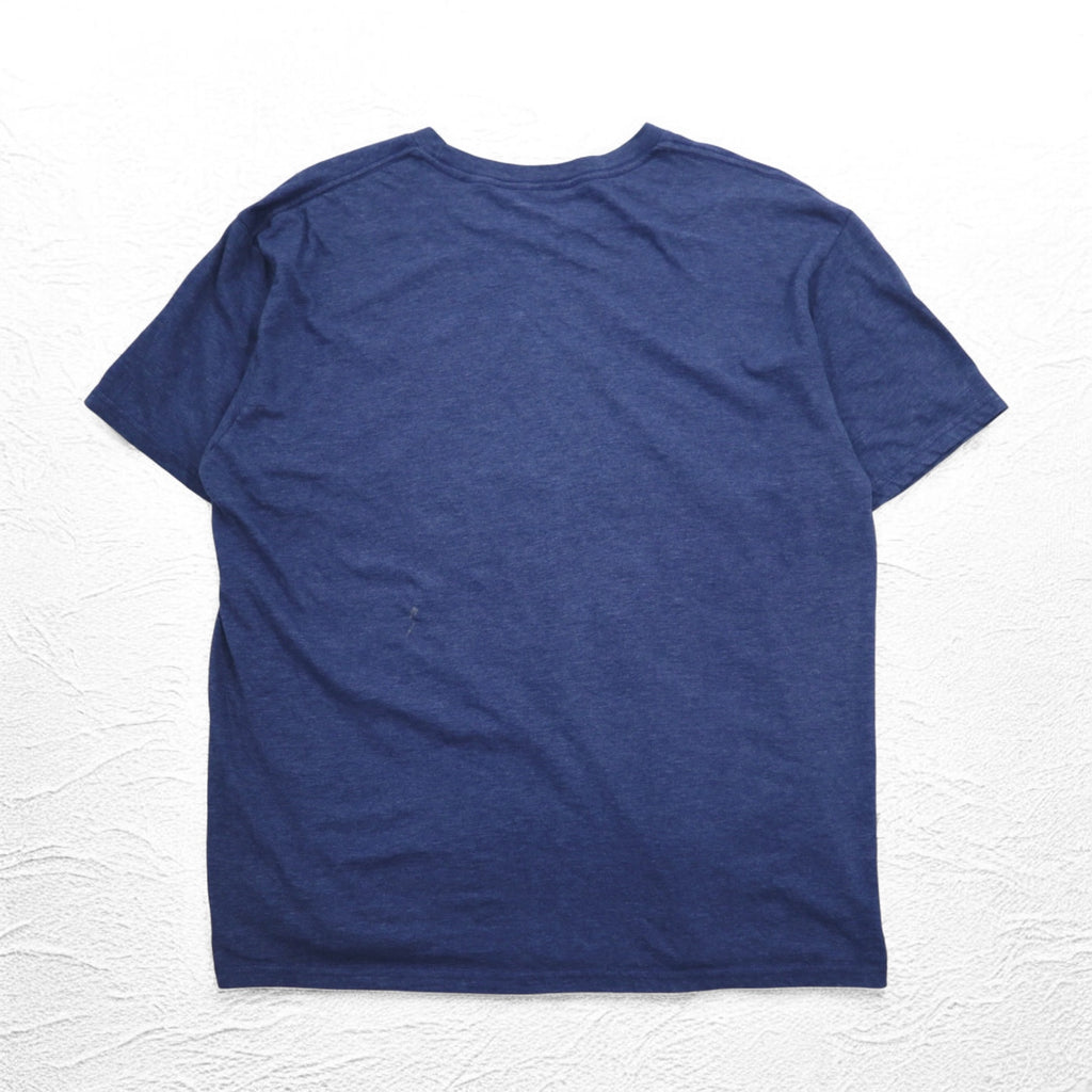 NIRVANA ニルヴァーナ ロック バンド Tシャツ バンT L ネイビー コットン ポリエステル メキシコ製
