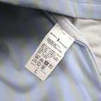 JOURNAL STANDARD Coverall L Blue Stripe Stretch Made in Japan