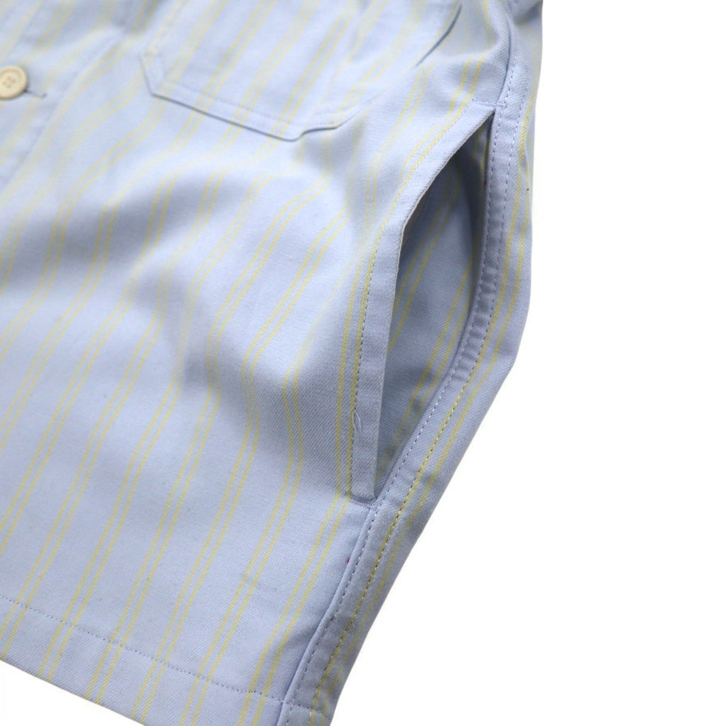 JOURNAL STANDARD Coverall L Blue Stripe Stretch Made in Japan