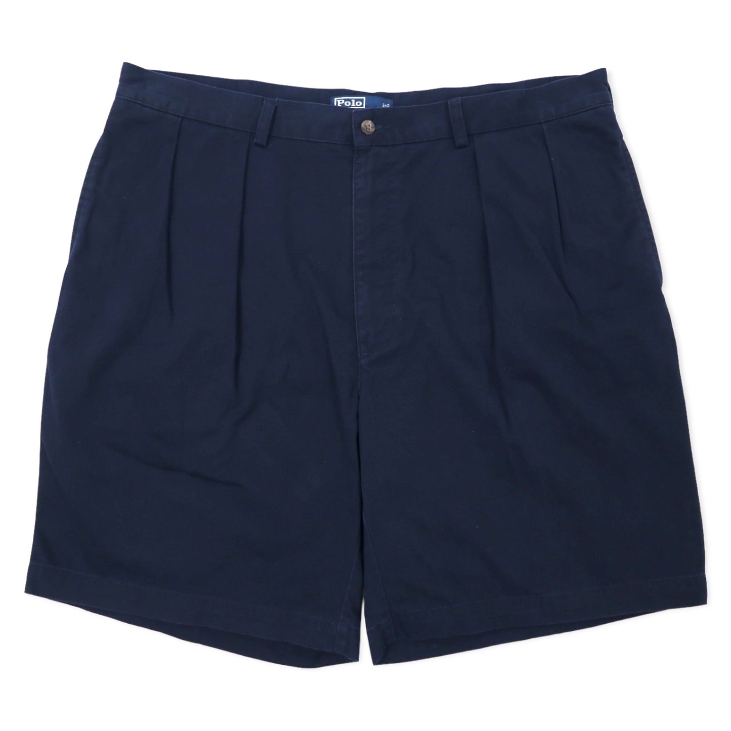 Polo by Ralph Lauren 2タック ポロチノ ショーツ ハーフパンツ 40 ネイビー コットン TYLER SHORT