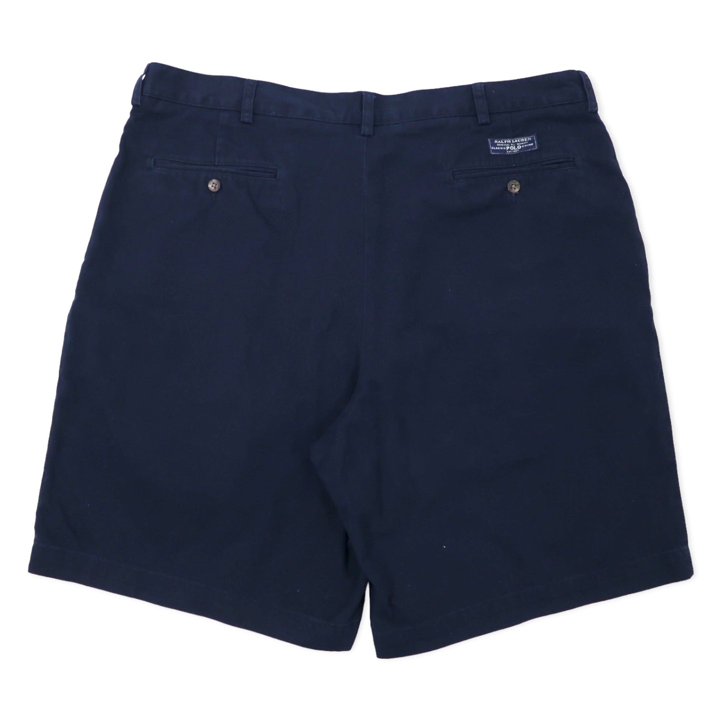 Polo by Ralph Lauren 2タック ポロチノ ショーツ ハーフパンツ 40 ネイビー コットン TYLER SHORT