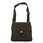PRADA Crossbody Bag Shoulder Bag Khaki Nylon VELA SPORT Triangle Logo Plate TRICOLLA Made in Italy
