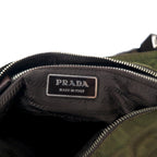 PRADA Crossbody Bag Shoulder Bag Khaki Nylon VELA SPORT Triangle Logo Plate TRICOLLA Made in Italy