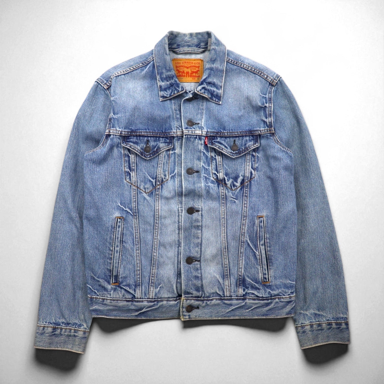 Levi's デニム トラッカージャケット 3rdタイプ Gジャン M インディゴ ブルー 72334-0139