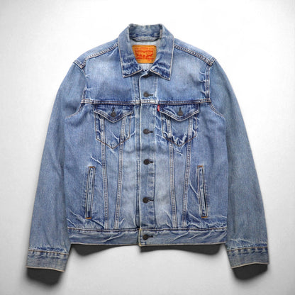 Levi's Denim Trucker Jacket, Type 3, Size M, Indigo and Blue, 72334-0139