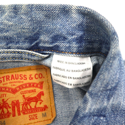 Levi's Denim Trucker Jacket, Type 3, Size M, Indigo and Blue, 72334-0139
