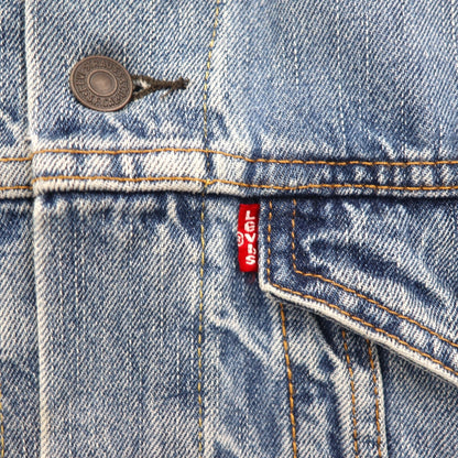 Levi's Denim Trucker Jacket, Type 3, Size M, Indigo and Blue, 72334-0139