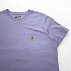 carhartt ルーズフィット ポケット Tシャツ ポケTee 2XL LOOSE FIT パープル コットン