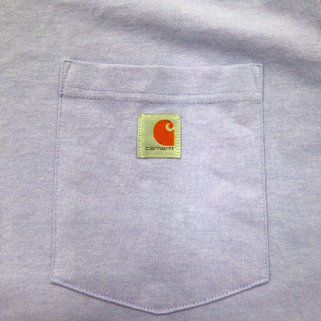 carhartt ルーズフィット ポケット Tシャツ ポケTee 2XL LOOSE FIT パープル コットン