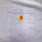 carhartt ルーズフィット ポケット Tシャツ ポケTee 2XL LOOSE FIT パープル コットン