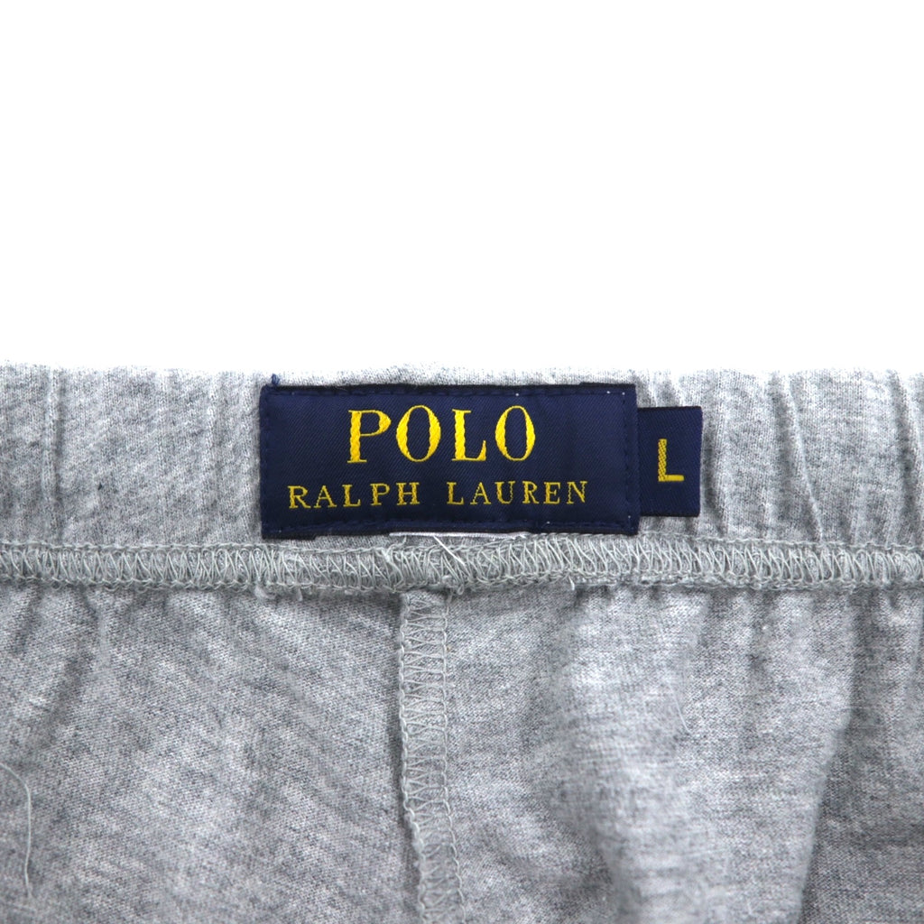 POLO RALPH LAUREN Lightweight Sweatpants L Grey Small Pony Embroidery