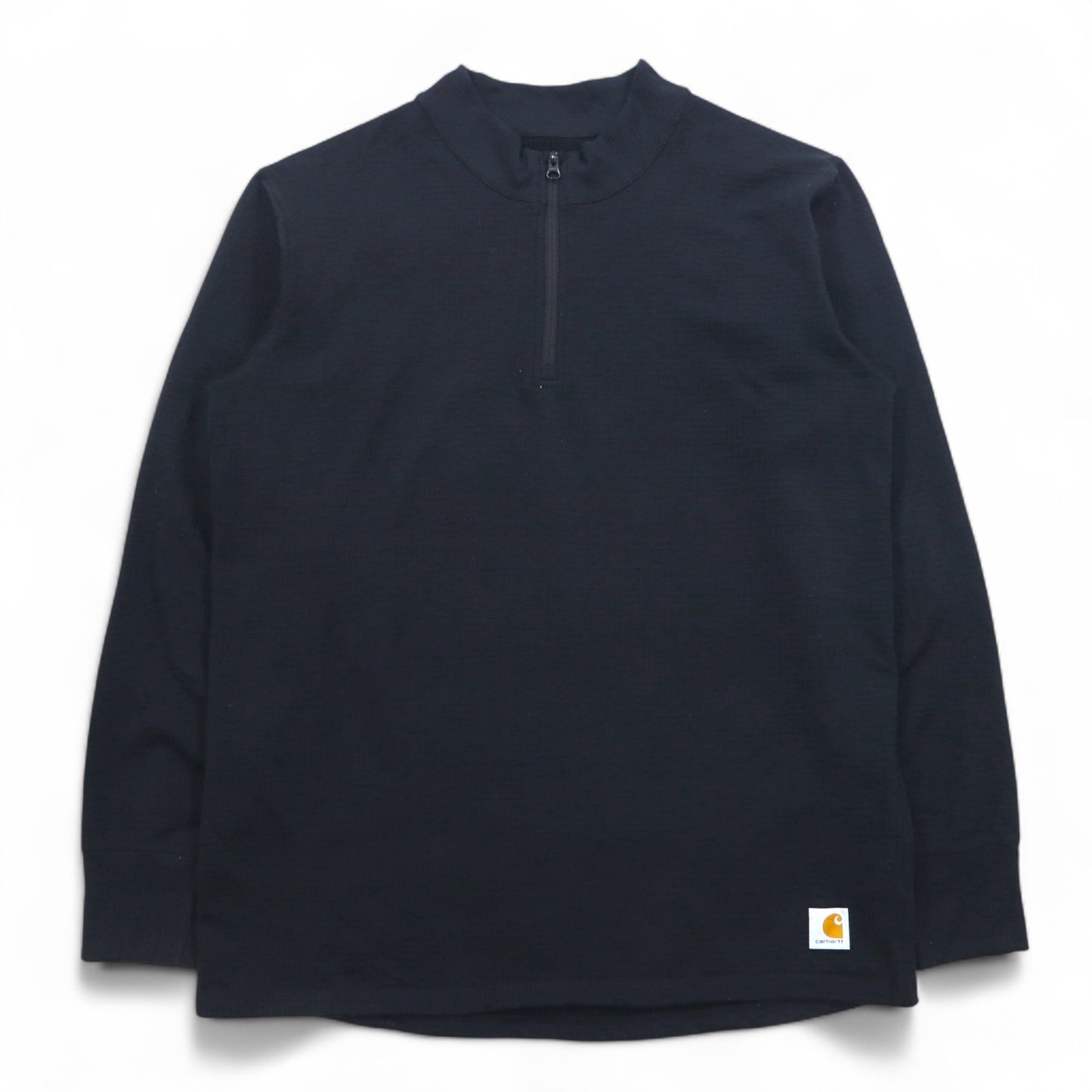 carhartt ハーフジップ スウェット XL ブラック Base Force Super-Cold Weather Quarter-Zip Top 101301 メキシコ製