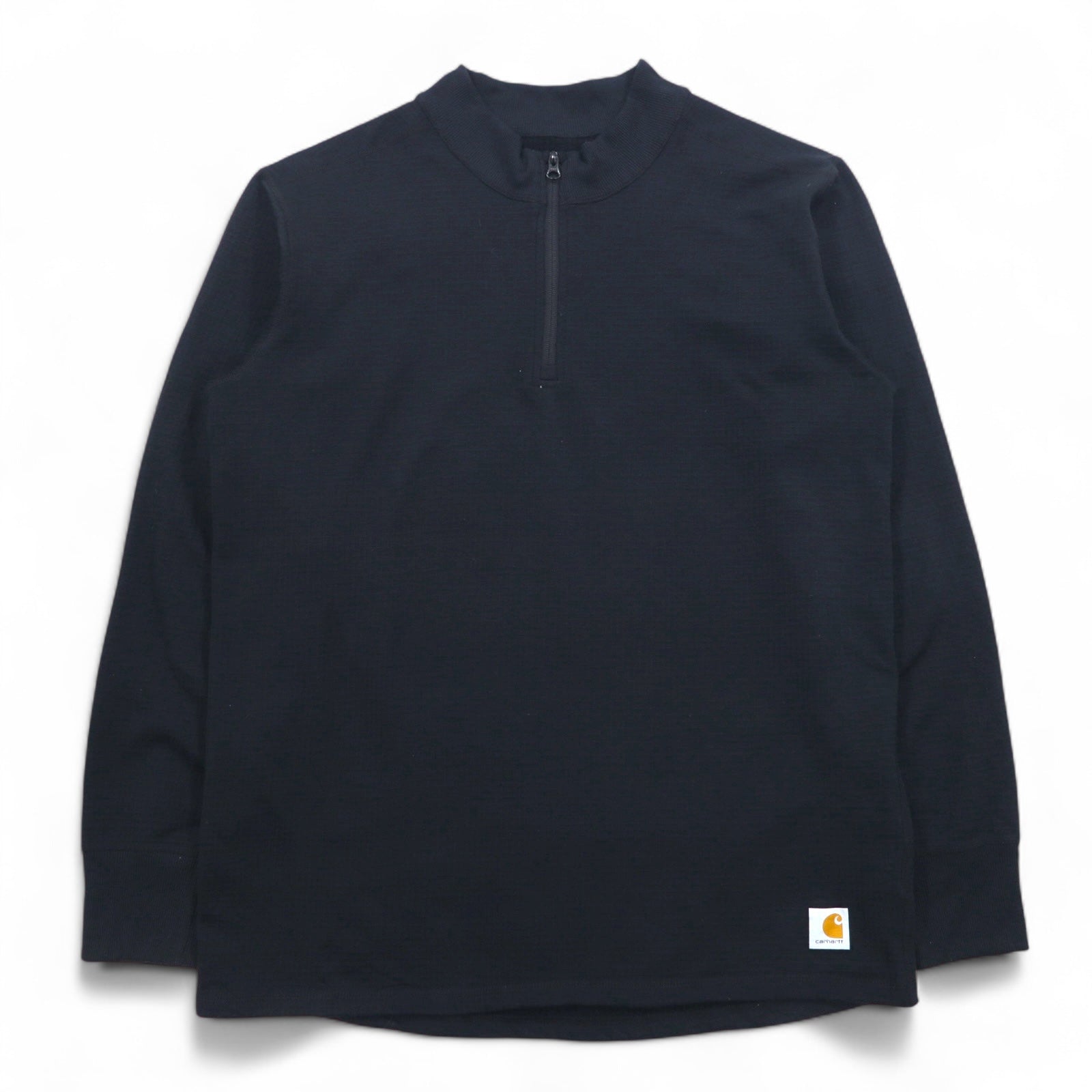 carhartt ハーフジップ スウェット XL ブラック Base Force Super-Cold Weather Quarter-Zip Top 101301 メキシコ製