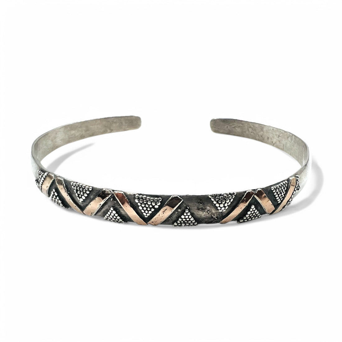 Indian Jewelry Silver Bracelet ナバホ族 インディアンジュエリー バングル シルバー 925