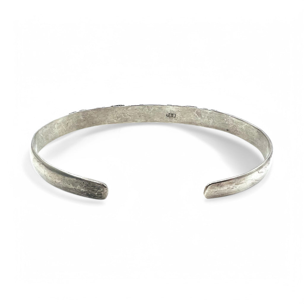 Indian Jewelry Silver Bracelet ナバホ族 インディアンジュエリー バングル シルバー 925