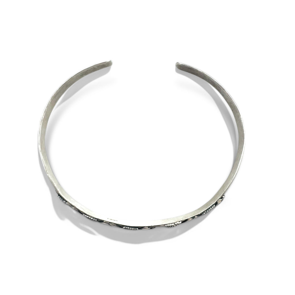 Indian Jewelry Silver Bracelet ナバホ族 インディアンジュエリー バングル シルバー 925
