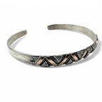 Indian Jewelry Silver Bracelet ナバホ族 インディアンジュエリー バングル シルバー 925