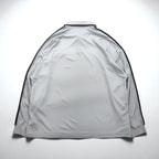 adidas Originals Adicolor Rugby Polo Jersey, Size XL, Gray Polyester, Trefoil Logo, 3-Stripes, HK9900