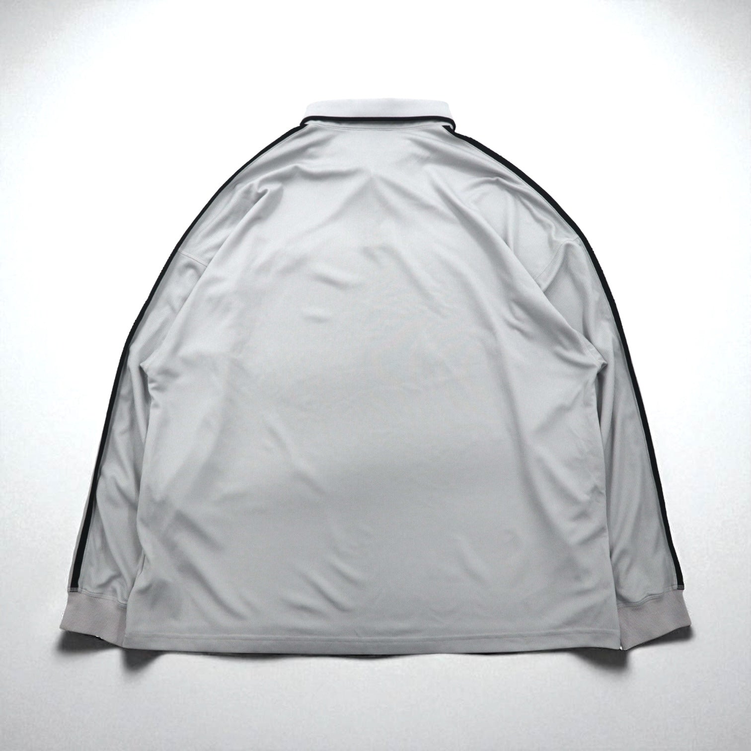 adidas Originals Adicolor Rugby Polo Jersey, Size XL, Gray Polyester, Trefoil Logo, 3-Stripes, HK9900