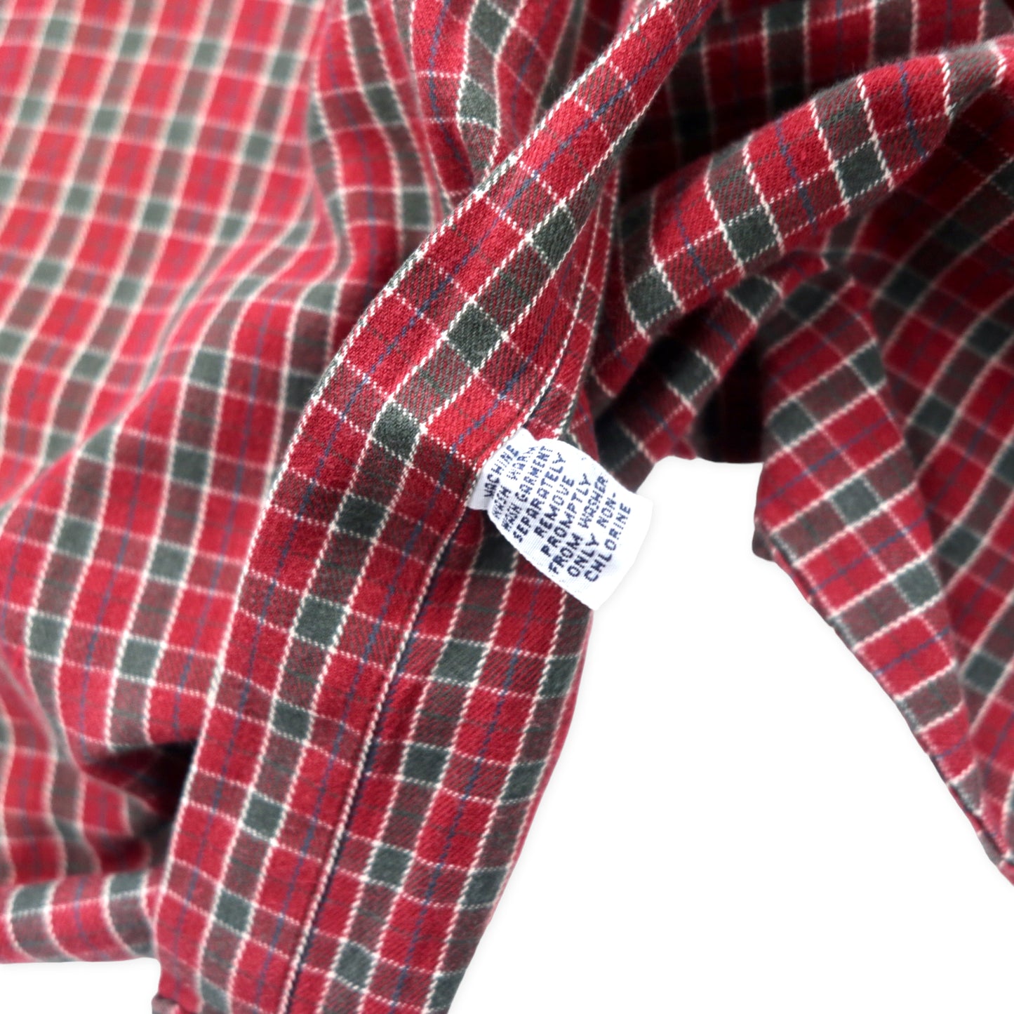 Ralph Lauren ボタンダウンシャツ XXL レッド チェック コットン BLAIRE スモールポニー刺繍 ビッグサイズ