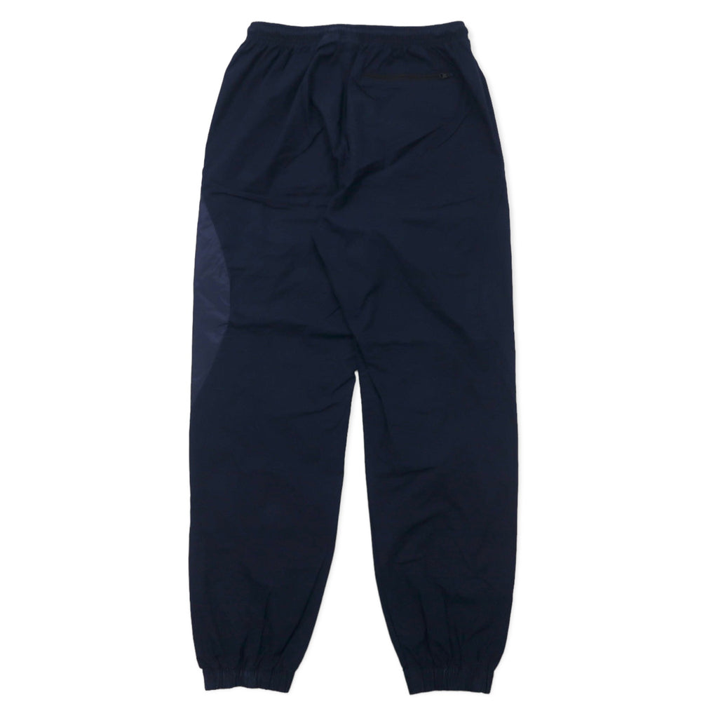 NIKE Track Pants L Navy Cotton Nylon Different Materials Swoosh Logo 614609-476