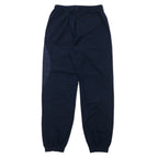 NIKE Track Pants L Navy Cotton Nylon Different Materials Swoosh Logo 614609-476