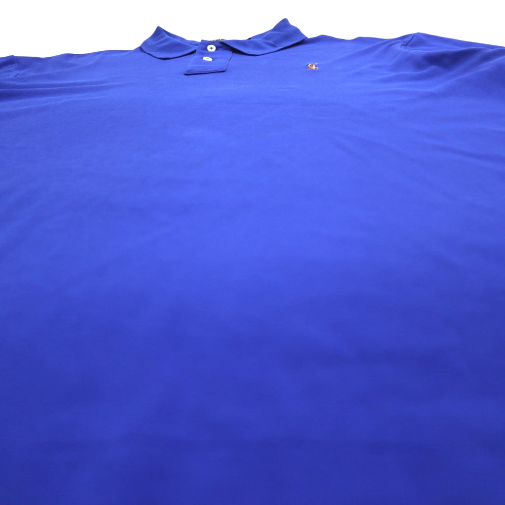 POLO RALPH LAUREN Pima Soft Touch Polo Shirt, XL, Blue, Cotton, Small Pony Embroidery