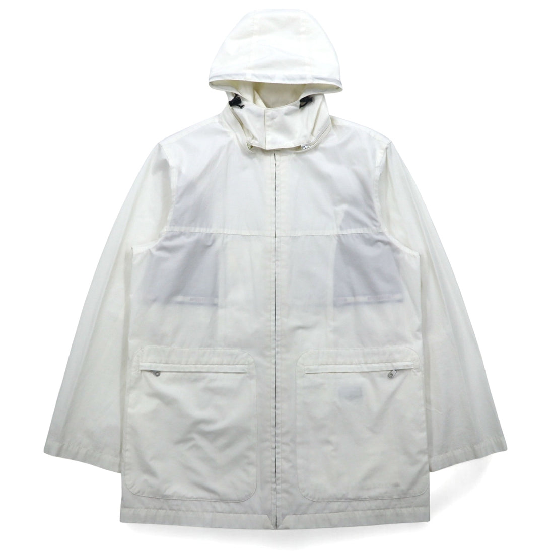 McGREGOR 90s Detachable Hood Mountain Parka M White Cotton Polyester Made in Japan