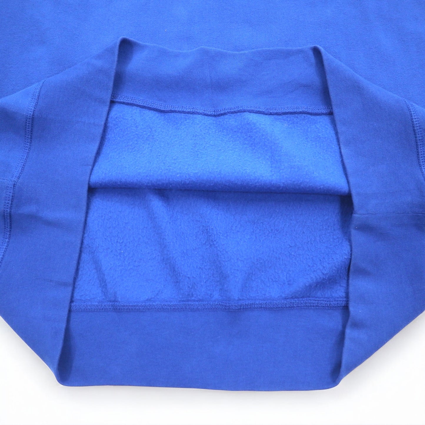 NAUTICA ハーフジップ スウェット XXL ネイビー ブルー ツートン 裏起毛 ワンポイントロゴ刺繍