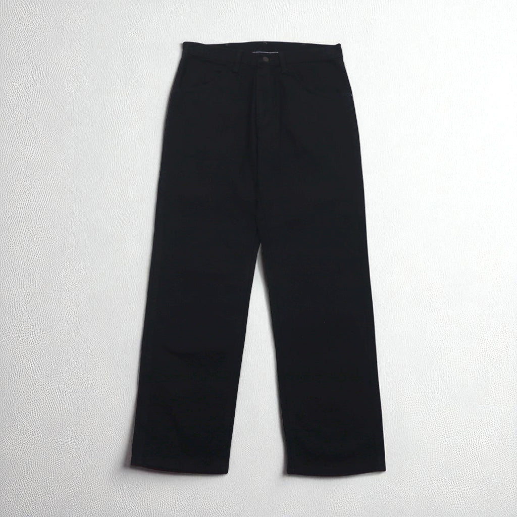 RUSTLER ( Wrangler ) HEAVY WEIGHT DENIM デニムパンツ M ブラック STAYS BLACK LONGER 87619CB メキシコ製 未使用品