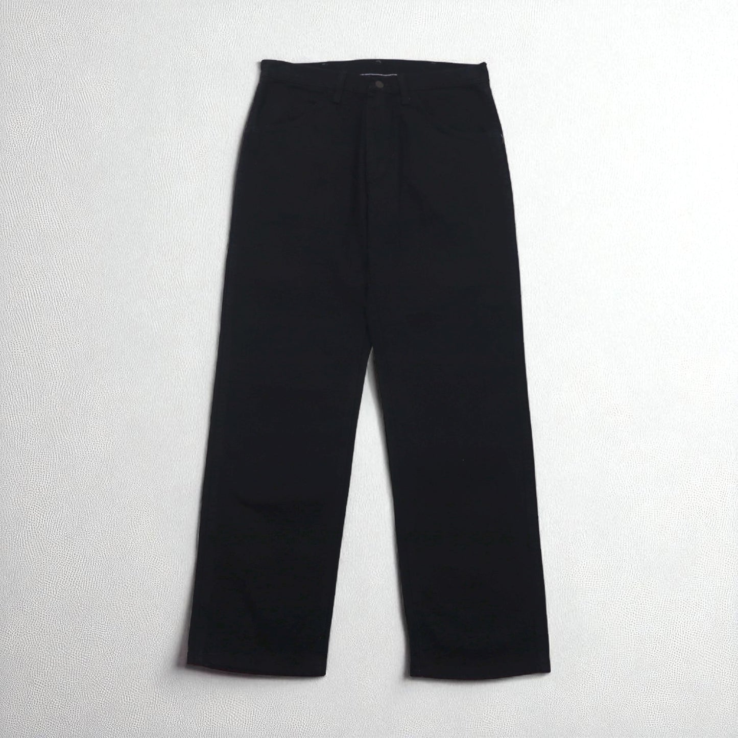 RUSTLER ( Wrangler ) HEAVY WEIGHT DENIM デニムパンツ M ブラック STAYS BLACK LONGER 87619CB メキシコ製 未使用品