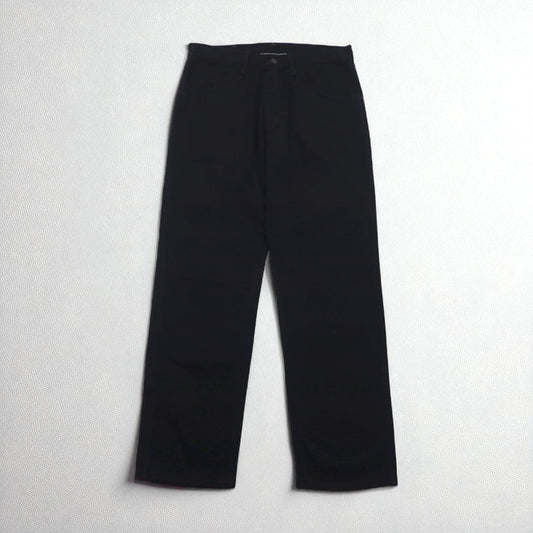 RUSTLER ( Wrangler ) HEAVY WEIGHT DENIM デニムパンツ M ブラック STAYS BLACK LONGER 87619CB メキシコ製 未使用品