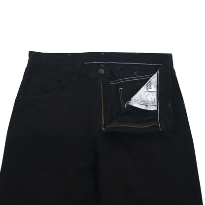 RUSTLER ( Wrangler ) HEAVY WEIGHT DENIM デニムパンツ M ブラック STAYS BLACK LONGER 87619CB メキシコ製 未使用品