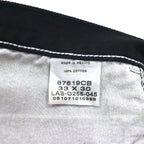 RUSTLER ( Wrangler ) HEAVY WEIGHT DENIM デニムパンツ M ブラック STAYS BLACK LONGER 87619CB メキシコ製 未使用品